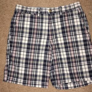 Plaid shorts size 32